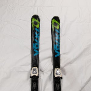 Kid's Volkl RTM Jr 140 cm All Mountain Skis Marker 7.0 Bindings (Used)