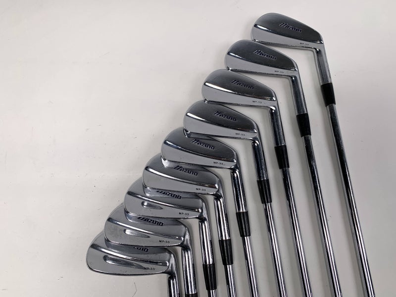 Mizuno MP 33 Iron Set 2-PW Project X Precision Rifle 6.0 Stiff Steel Mens RH