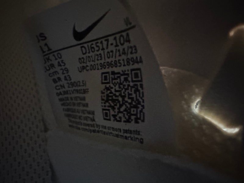 Nike baseball cleats