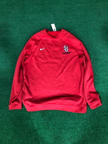 St. John's University Men's Lacrosse Nike Sweatshirt (Used)