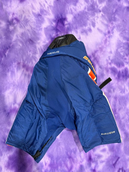 Blue Senior Small Bauer Nexus Hockey Pants (Used)