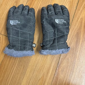 Gray Small The North Face (Used) Gloves