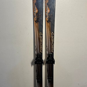 Fischer S-Hound Backcountry Cross Country Nordic Skis 169 cm Steel Edges NICE!!!
