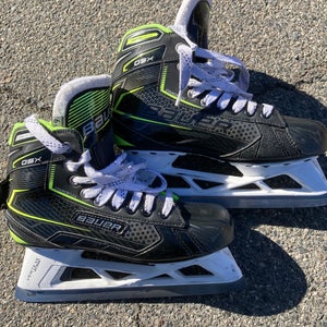 Senior Bauer GSX Hockey Goalie Skates | Size 6.5 (Used)
