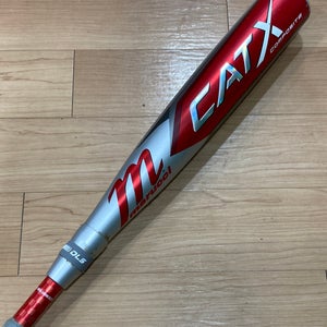 Used USSSA Certified 2023 Marucci CAT X Composite Bat 31" (-5) TINY CRACK