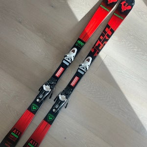 Racing 149 cm Rossignol Hero Athlete SL Skis With Bindings (Used)