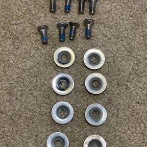 Burton Bindings Replacement Mounting Hardware Bolts And Washers Silver M6 x 16mm