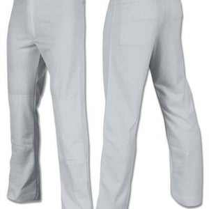 Champro Youth Triple Crown Open Bottom Baseball Pant Boys' M XL Grey BP9U
