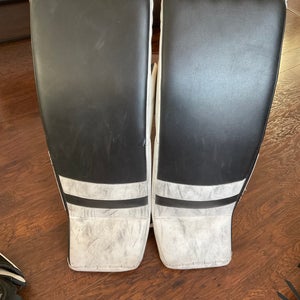 Black and White 36" FactoryMAD Goalie Pads