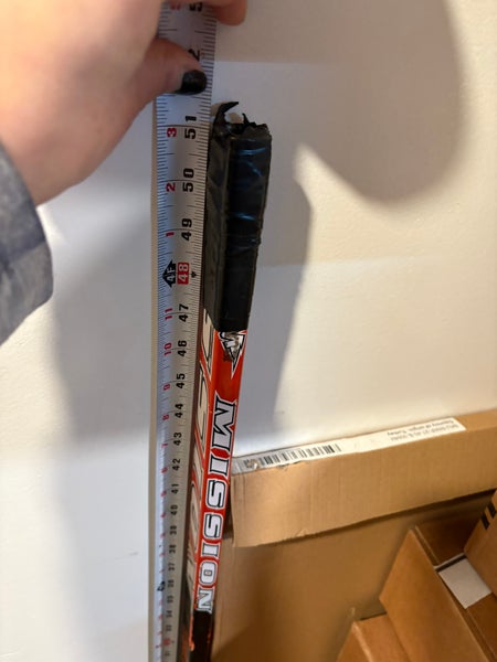 Mission toxic 12k stick zedcor sensory blade technology-left Hockey stick