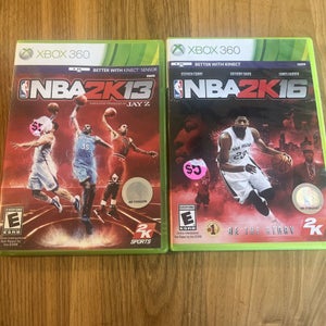 NBA 2K13 & 2k16  Microsoft Xbox 360
