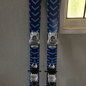 Unisex 2022 All Mountain 150 cm Black Crows JUNIUS Skis With Bindings (Used)