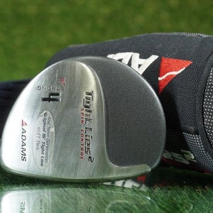 ADAMS TIGHT LIES 4 STRONG FAIRWAY WOOD SPIN CONTROL STIFF FLEX 16 RH ~ MINTY!!