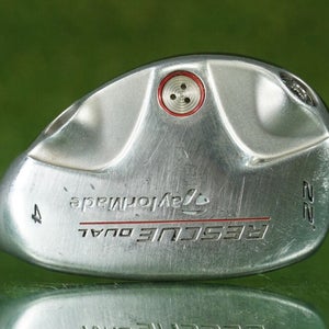 TAYLORMADE RESCUE DUAL 4 HYBRID ULTRALITE GRAPHITE STIFF FLEX 22 RH ~ L@@K!!
