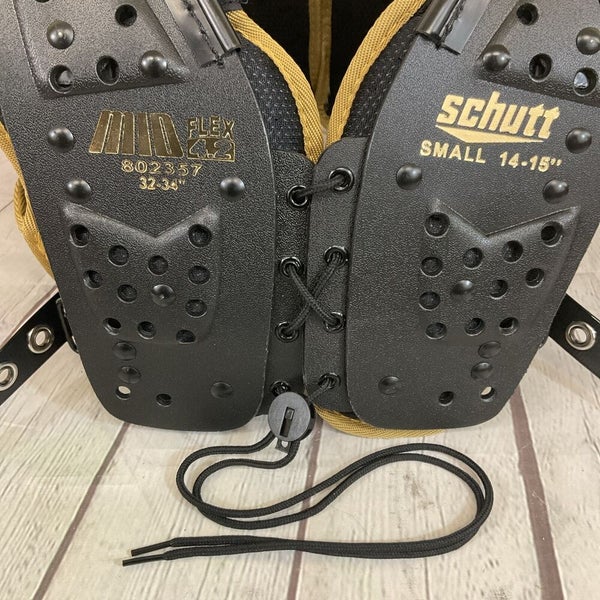 Schutt MidFlex 4.2 Youth Football Shoulder Pads Adjustable Buckle Straps XSmall
