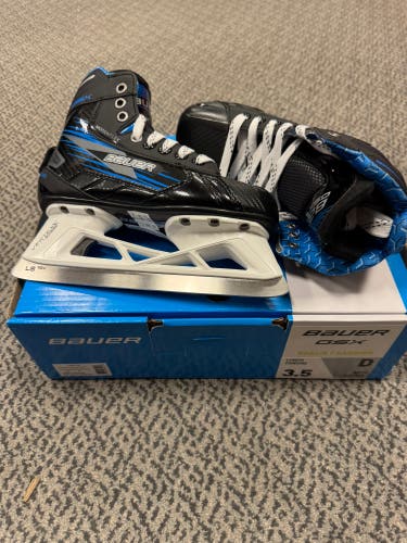Bauer GSX Size 3.5 D width goal skates