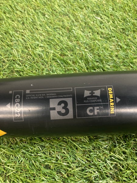 DeMarini CF BBCOR Bat 2022 (-3)