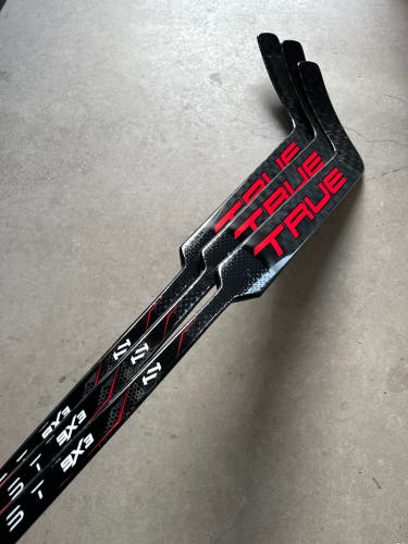 3 PACK Soderblom 26” Senior True Regular Paddle Pro Stock (New) Catalyst 9X3 Goalie Stick Black/Red