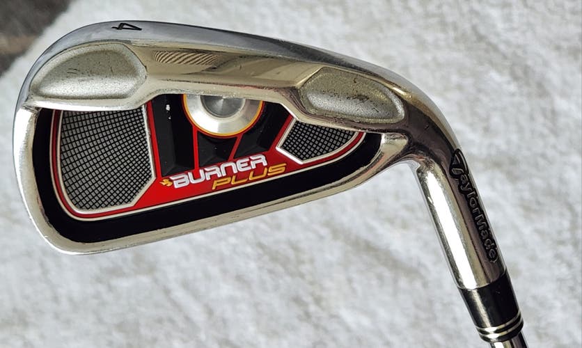 Men's TaylorMade Burner Plus Single 4 Iron RH; Steel Shaft