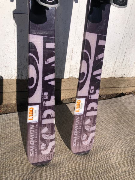 Solomon SCREAM 8 PILOT 180 cm With Bindings Max Din 10 (Used) Skis