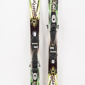 Head Motorhead Rock n Roll Adult Demo Skis with Bindings - 152 cm Used