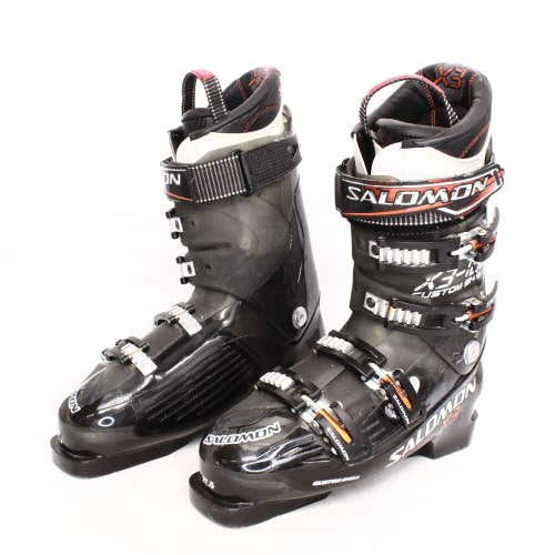 Salomon X3-100 Custom Shell Engergzyer Ski Boots - Size 9.5 / Mondo 27.5 Used