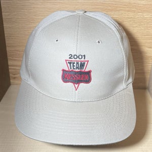 Vintage Team Kessler Whiskey Embroidered Logo Snapback Hat Cap Rare