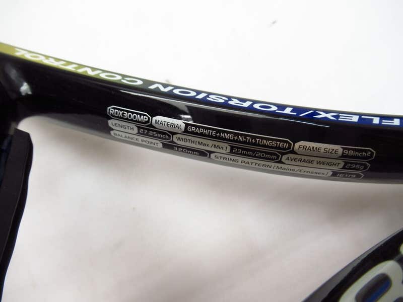 YONEX RDX 300 MIDPLUS TENNIS RACQUET (4 1/4) NEW GRIP. JAPAN
