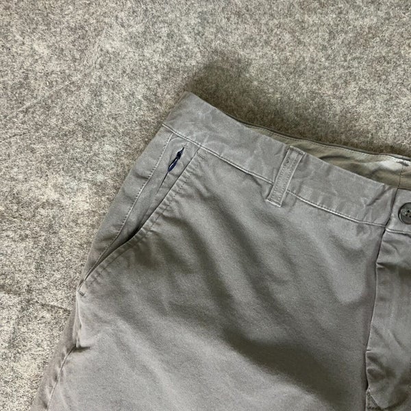 Bonobos Mens Pants 32x30 Gray Slim Straight Chino Classic Preppy Office Business