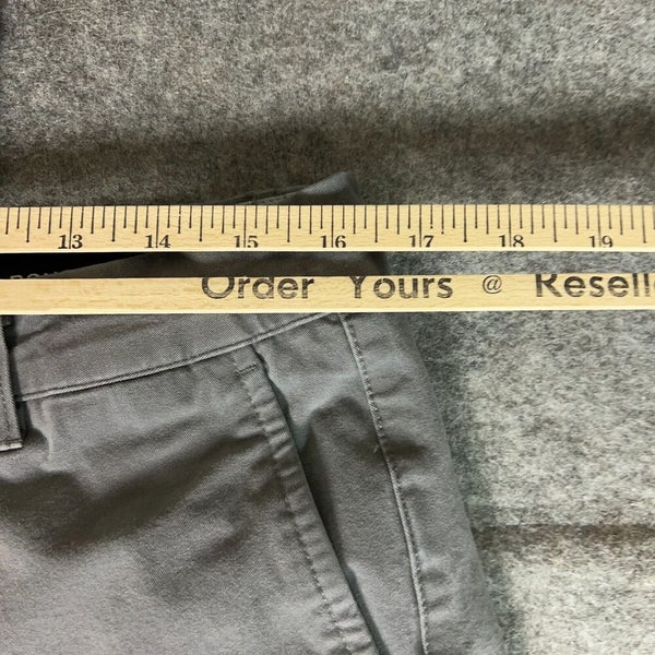 Bonobos Mens Pants 32x30 Gray Slim Straight Chino Classic Preppy Office Business