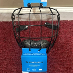 Bauer Black (New) True Vision II Cage Item#NTV2