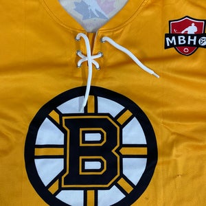 Boston Bruins colors medium ball hockey jersey