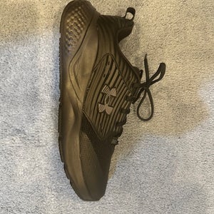 Black Men's Size M 10.0 (W 11.0) Adult Under Armour Sneakers (New)