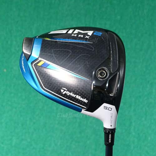 TaylorMade SIM 2 MAX 9 Driver Fujikura Ventus Blue 5-S Stiff W/ HC