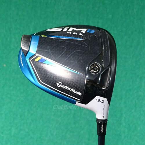 TaylorMade SIM 2 MAX 9° Driver Fujikura Ventus Blue 5-S Stiff W/ HC