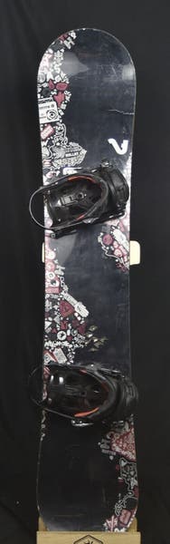BURTON BULLET SNOWBOARD SIZE 159 CM WITH LARGE BINDINGS
