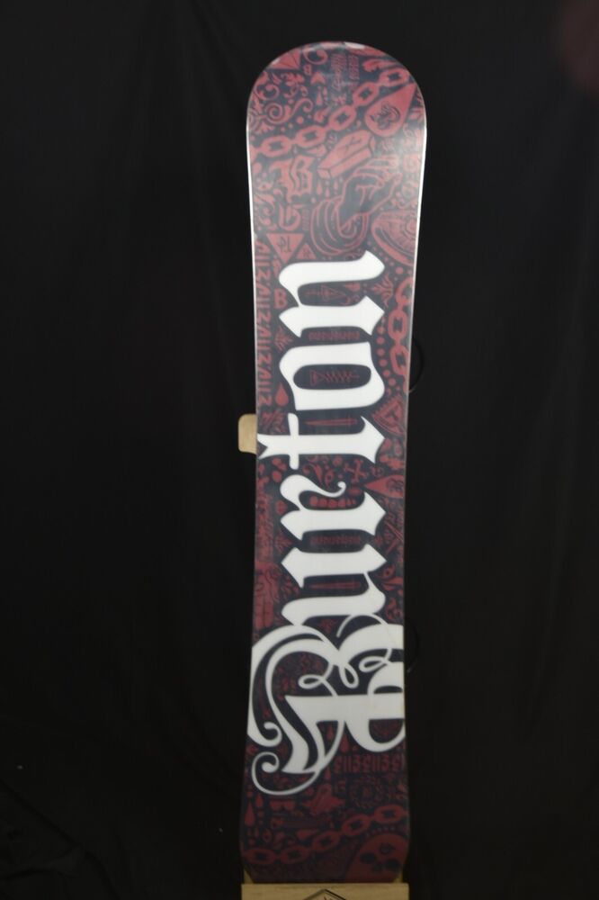 BURTON BULLET SNOWBOARD SIZE 159 CM WITH LARGE BINDINGS