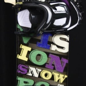 VISION SNOWBOARD SIZE 120 CM WITH SMALL BINDINGS