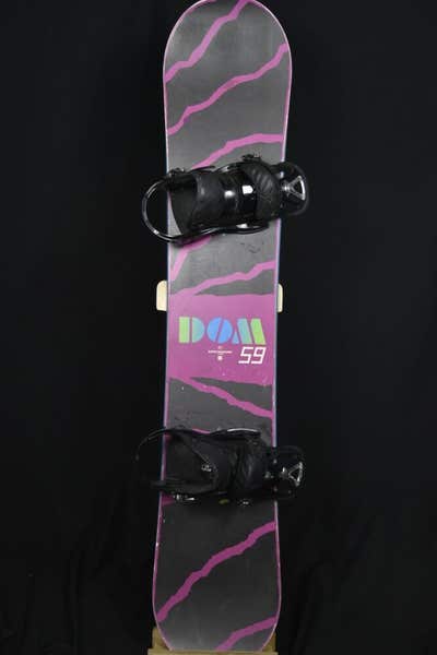 BURTON DOMINANT SNOWBOARD SIZE 159 CM WITH BURTON LARGE BINDINGS