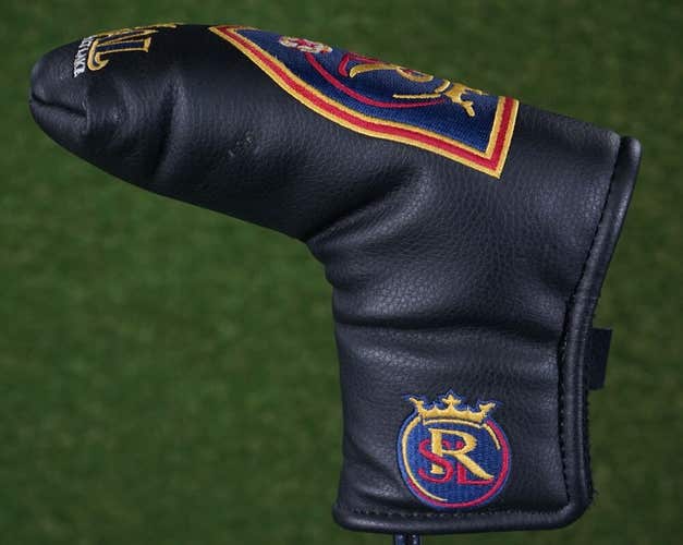 REAL SALT LAKE BLADE PUTTER HEADCOVER MLS RSL, BLACK ~ L@@K!!