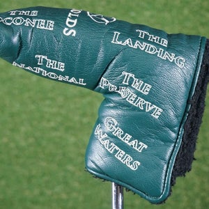 AM&E REYNOLDS BLADE PUTTER HEAD COVER THE OCONEE LANDING PRESERVE GREAT WATERS