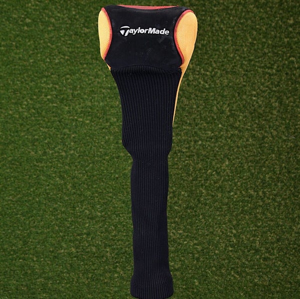 Taylormade R7 Mini Driver Cover TAYLORMADE R7 DRIVER HEADCOVER VINTAGE BLACK / YELLOW / RED ~ L@@K ...