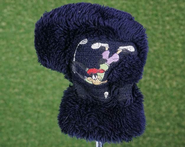 LOONEY TOONS DAFFY DUCK BLADE PUTTER HEAD COVER FLUFFY ~ L@@K!!