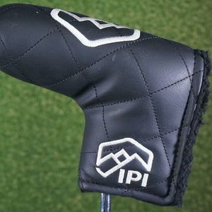 IPI GROUP BLADE PUTTER HEAD COVER QUILTED, BLACK ~ L@@K!!