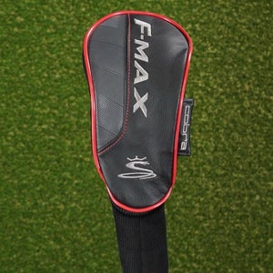 COBRA F-MAX FAIRWAY WOOD HEADCOVER BLACK CHANGEABLE NUMBERS 3,4,5,6,7,8,9