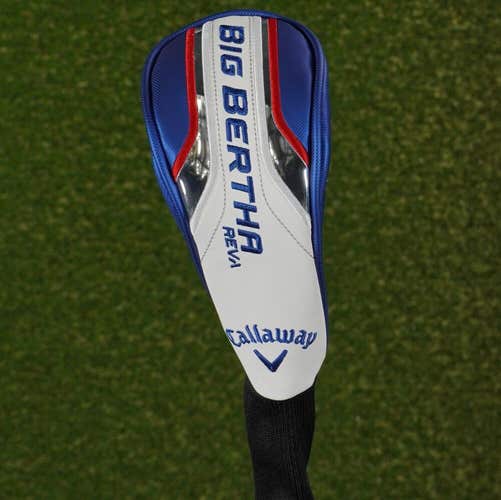 CALLAWAY BIG BERTHA REVA HYBRID HEADCOVER CHANGEABLE NUMBER 2H,3H,4H,5H,6H,7H,8H