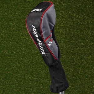 TOP FLITE XL TI DRIVER HEADCOVER BLACK / GRAY / RED ~ L@@K!!