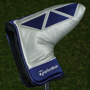 TAYLORMADE TRUSS BLADE PUTTER HEADCOVER SILVER / BLUE ~ L@@K!!
