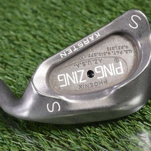 PING ZING SAND WEDGE S BLACK DOT KARSTEN JZ STEEL SHAFT ~ L@@K!!