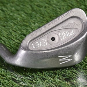 PING EYE 2 PITCHING WEDGE W BLACK DOT KARSTEN ZZ LITE STEEL SHAFT ~ L@@K!!